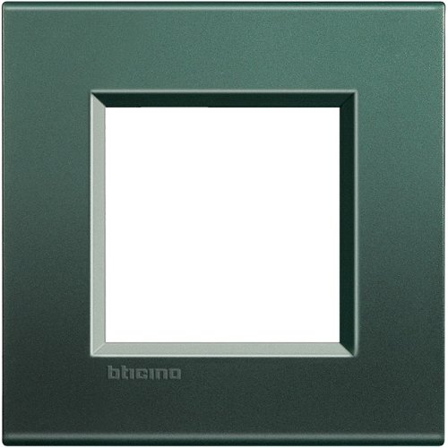 Рамка прямоугольная Legrand BTicino LivingLight 2 мод Зеленый шелк  картинка